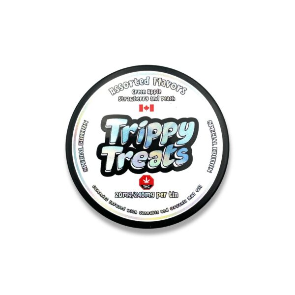 Trippy Treats – Assorted Flavour Gummies – 400mg THC | OG Extracts Canada