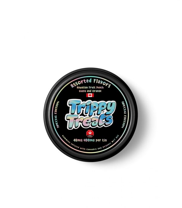 Trippy Treats – Assorted Flavour Gummies – 400mg THC | OG Extracts Canada Trippy Treats – Assorted Flavour Gummies – 400mg THC | OG Extracts Canada