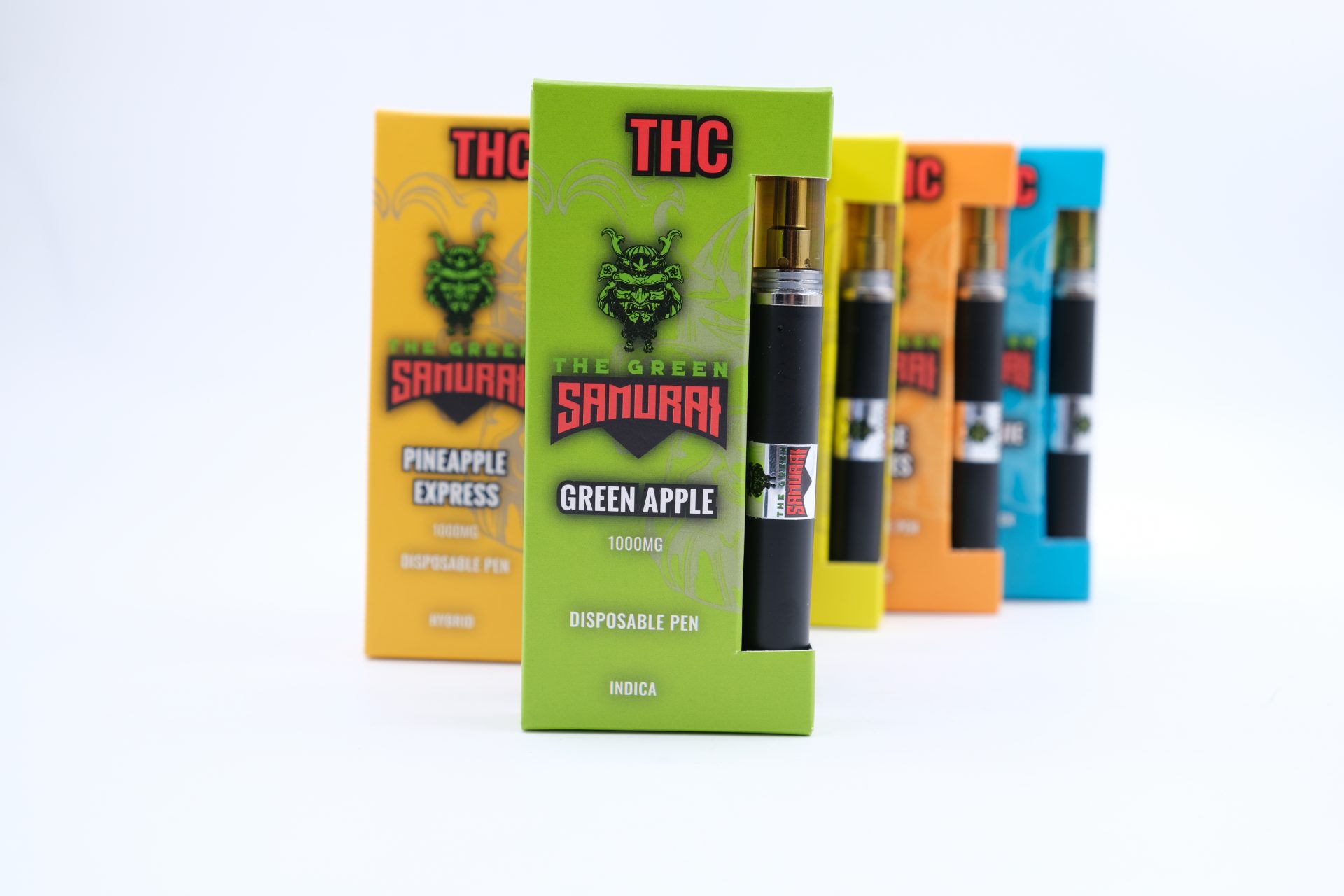 Green Samurai – Disposable Vapes – Sativa – 1ml | OG Extracts Canada Green Samurai – Disposable Vapes – Sativa – 1ml | OG Extracts Canada