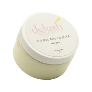 Delush Bath and Body – Whipped Body Butter – Vain Jane 300mg CBD | OG Extracts Canada