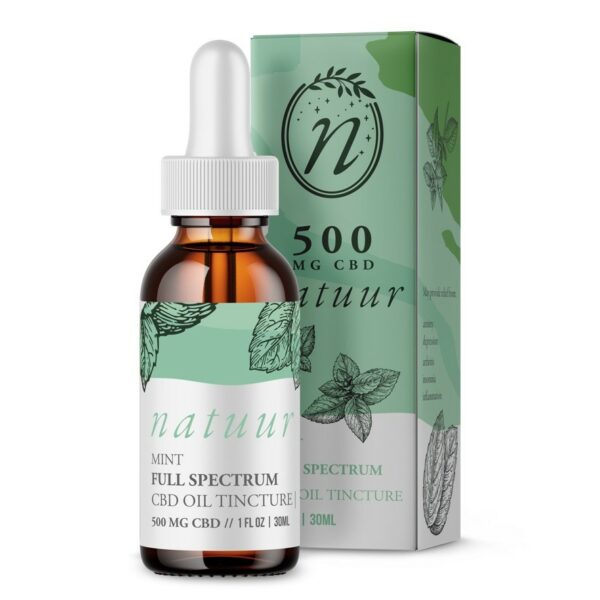Natuur – Full Spectrum CBD Oil Tincture – Mint | OG Extracts Canada