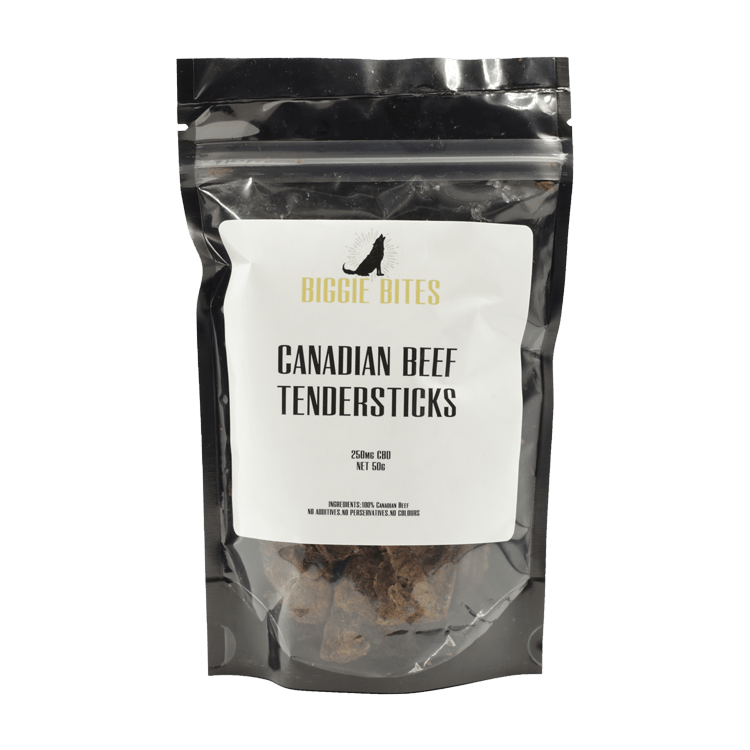 Biggie Bites – Canadian Beef Tendersticks – 250mg CBD | OG Extracts Canada Biggie Bites – Canadian Beef Tendersticks – 250mg CBD | OG Extracts Canada