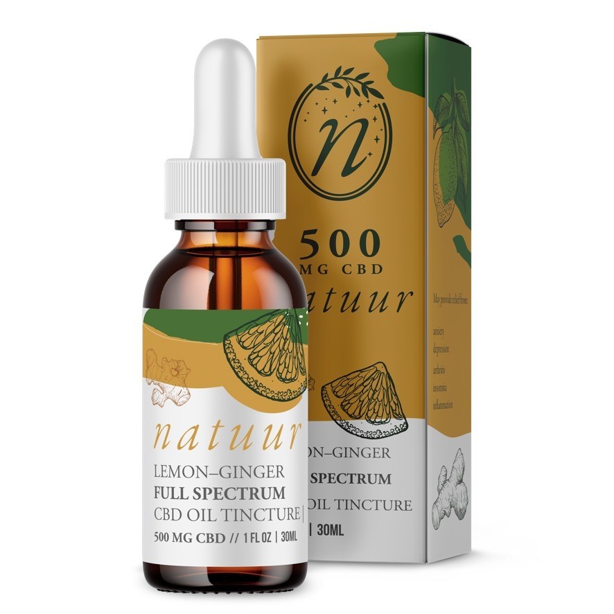 Natuur – Full Spectrum CBD Oil Tincture – Lemon Ginger – 1000mg | OG Extracts Canada Natuur – Full Spectrum CBD Oil Tincture – Lemon Ginger – 1000mg | OG Extracts Canada