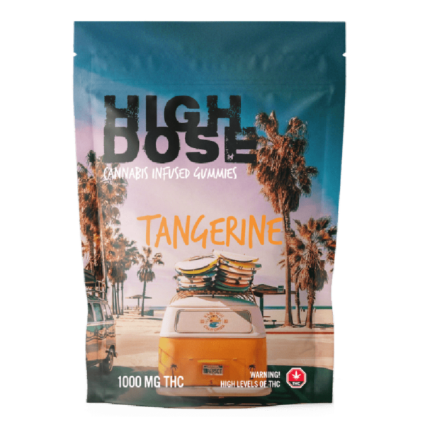 High Dose – cannabis Infused Gummies – Tangerine – 1000mg/1500mg | OG Extracts Canada