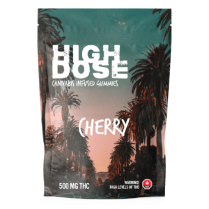 High Dose – cannabis Infused Gummies – Cherry – 500mg/1000mg | OG Extracts Canada