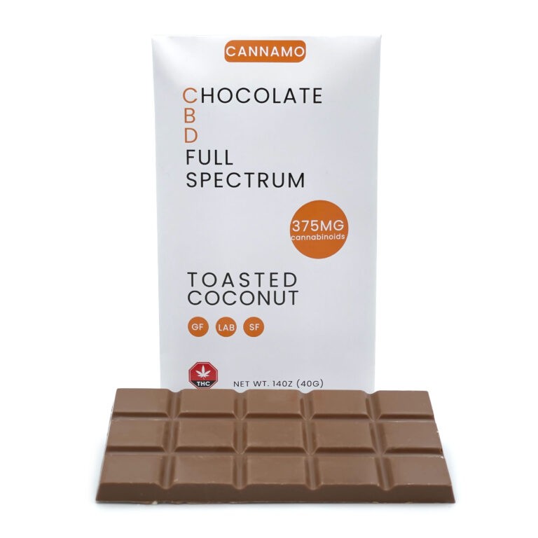 Cannamo – Full Spectrum CBD Chocolate – 375mg – Toasted Coconut | OG Extracts Canada Cannamo – Full Spectrum CBD Chocolate – 375mg – Toasted Coconut | OG Extracts Canada