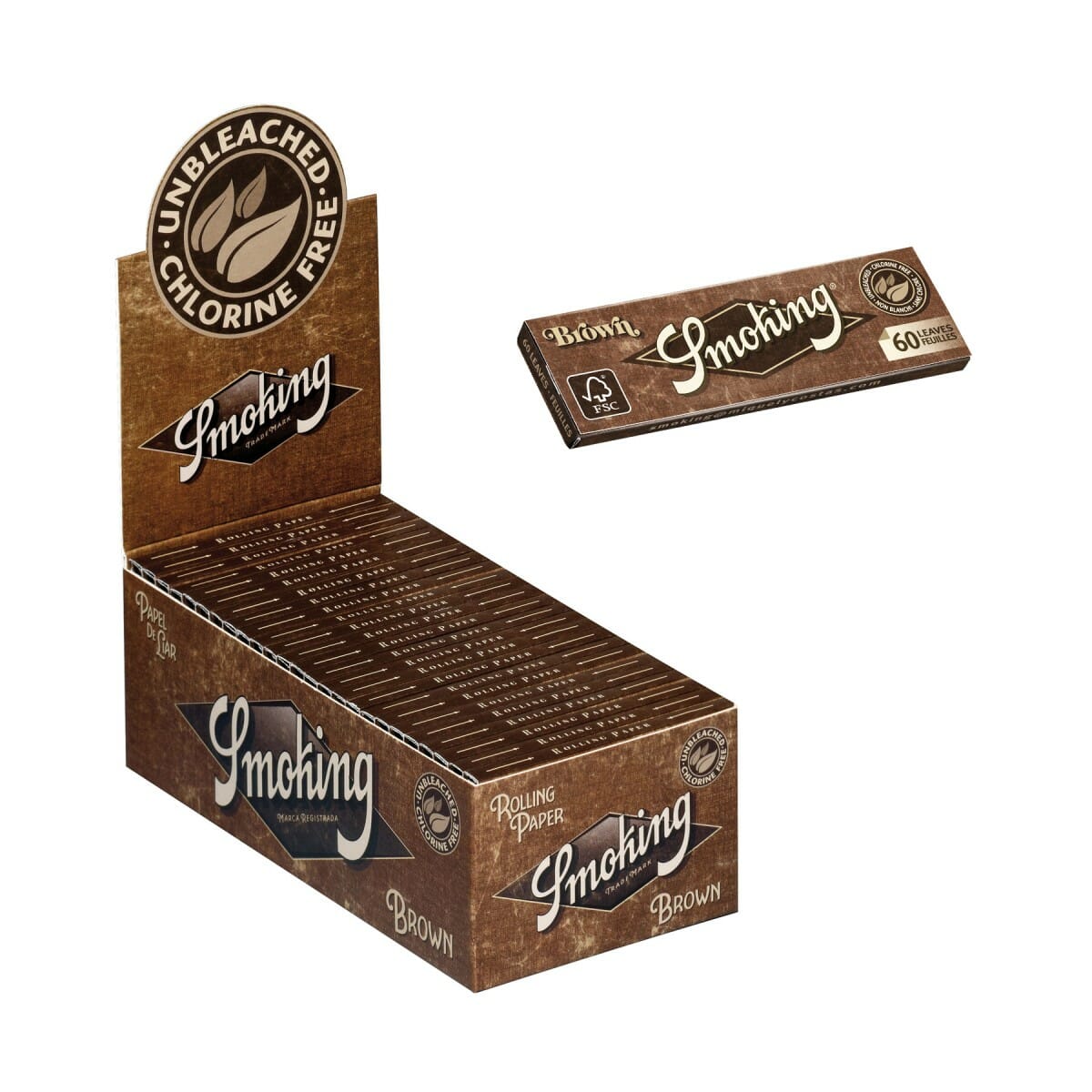 Smoking – Brown Rolling Paper – Single Wide Unbleached | OG Extracts Canada Smoking – Brown Rolling Paper – Single Wide Unbleached | OG Extracts Canada