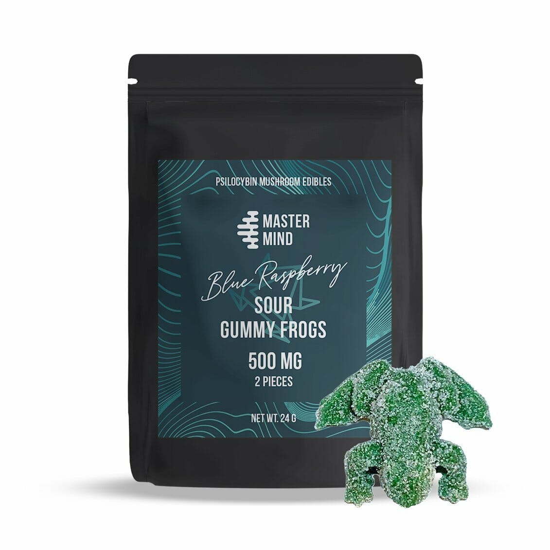 Mastermind – Blue Raspberry Gummy Frogs – 1000mg | OG Extracts Canada Mastermind – Blue Raspberry Gummy Frogs – 1000mg | OG Extracts Canada