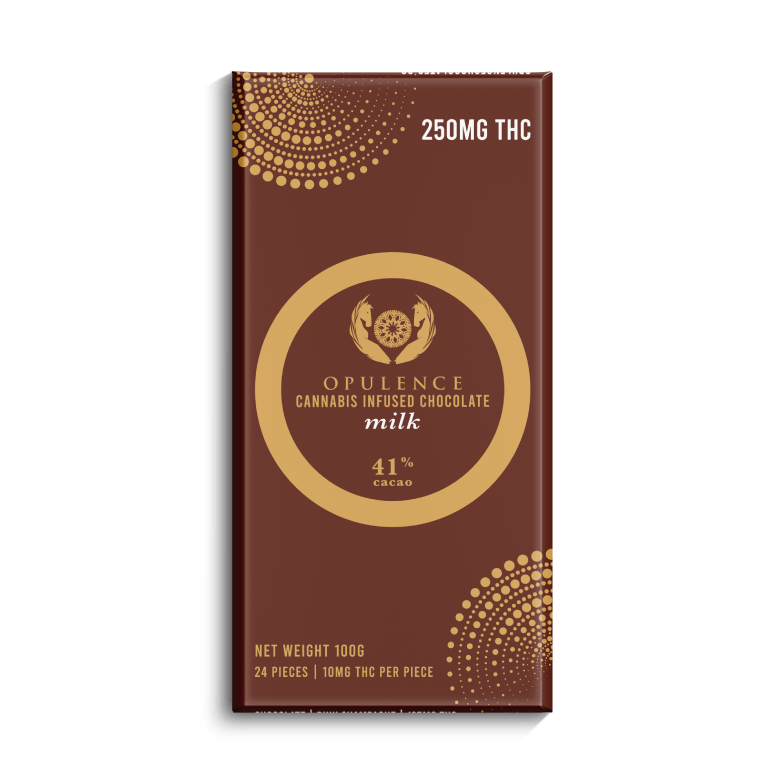 Opulence – THC Chocolate Bar – Milk Chocolate | OG Extracts Canada Opulence – THC Chocolate Bar – Milk Chocolate | OG Extracts Canada